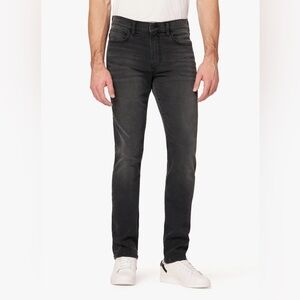 Joe’s Jeans Slim Fit Stretch Distressed Black Jeans Size 36 Waist, 33” inseam